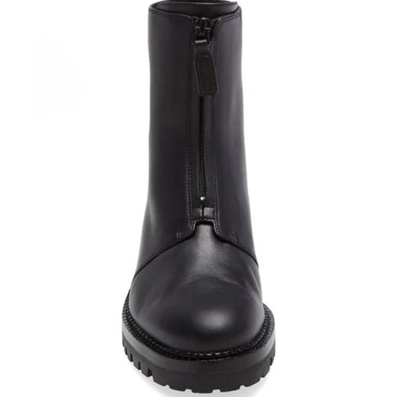 VINCE Cabria Water Resistant Front Zip Boot Size 7 US - Picture 5 of 7